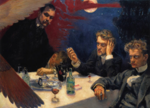 Simposium por Akseli Gallen kallela, , 1894