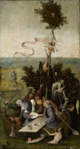 Barco da Loucura (1490), por Jheronimus Bosch.