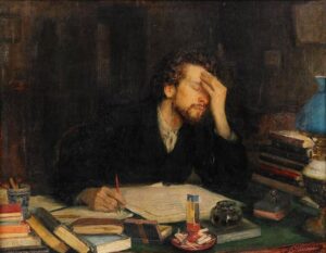 A Paixão da Criação (1892), por Leonid Pasternak